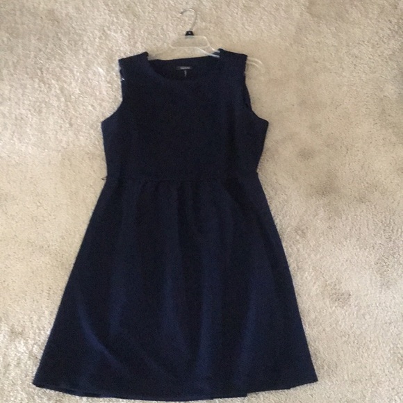 Navy Daisy Fuentes dress size large - Picture 4 of 7